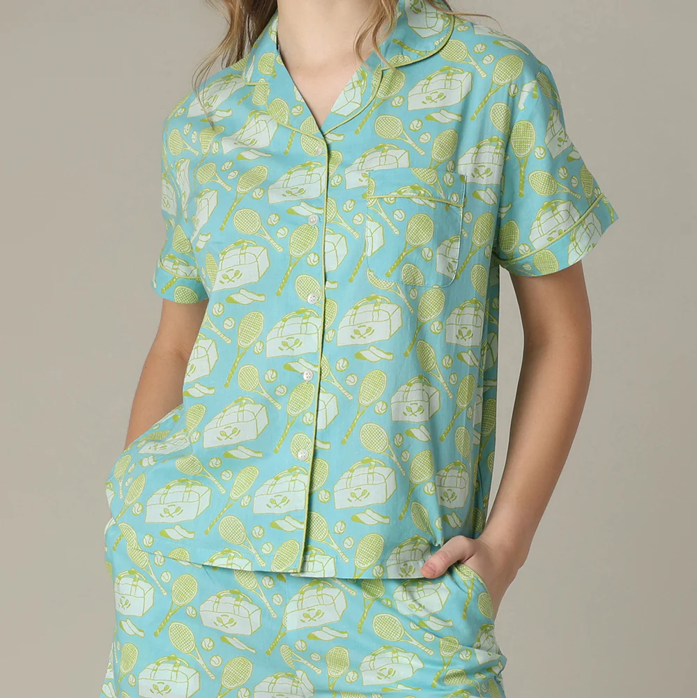 Tennis Shorts PJ Set - Image 2