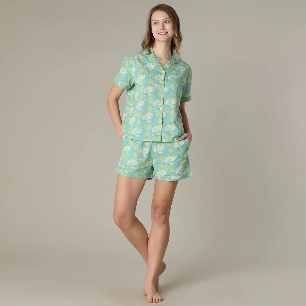 Tennis Shorts PJ Set - Image 3