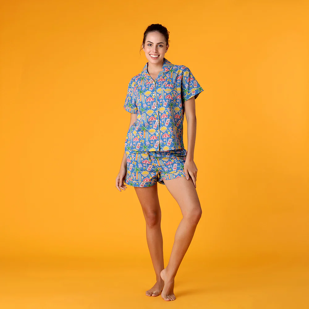 Vacay Shorts PJ Set - Image 3